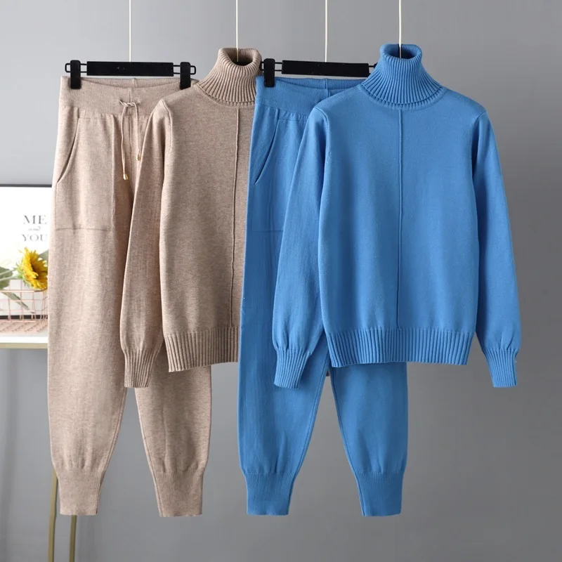 Winter Clothing For Women - 새로운 가을/겨울 여성용 하이넥 우아한 니트