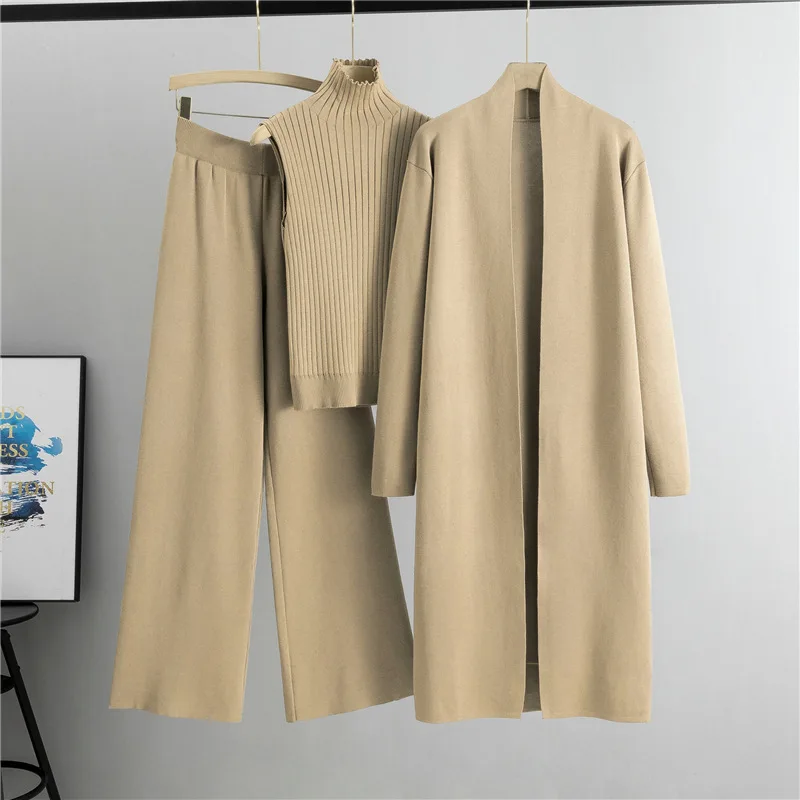 가을/겨울 3종 세트 여성용 가디건 트레이닝복, 세련된 - Winter Clothing For Women 리뷰 및 가격