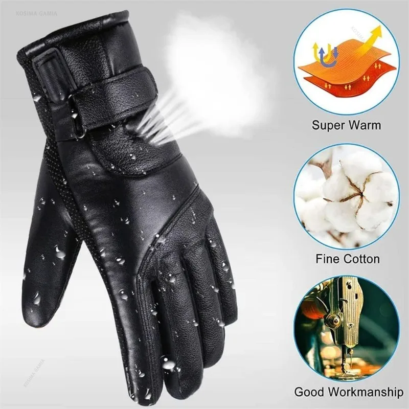 터치스크린 기능이 있는 보온 자전거 장갑, 오토바이 장 - Heated Gloves Electric 리뷰 및 가격