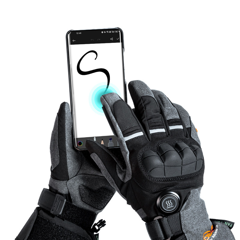 LOBOO 남성용 USB 충전식 전기 가죽 오토바이 장 - Heated Gloves Electric 리뷰 및 가격