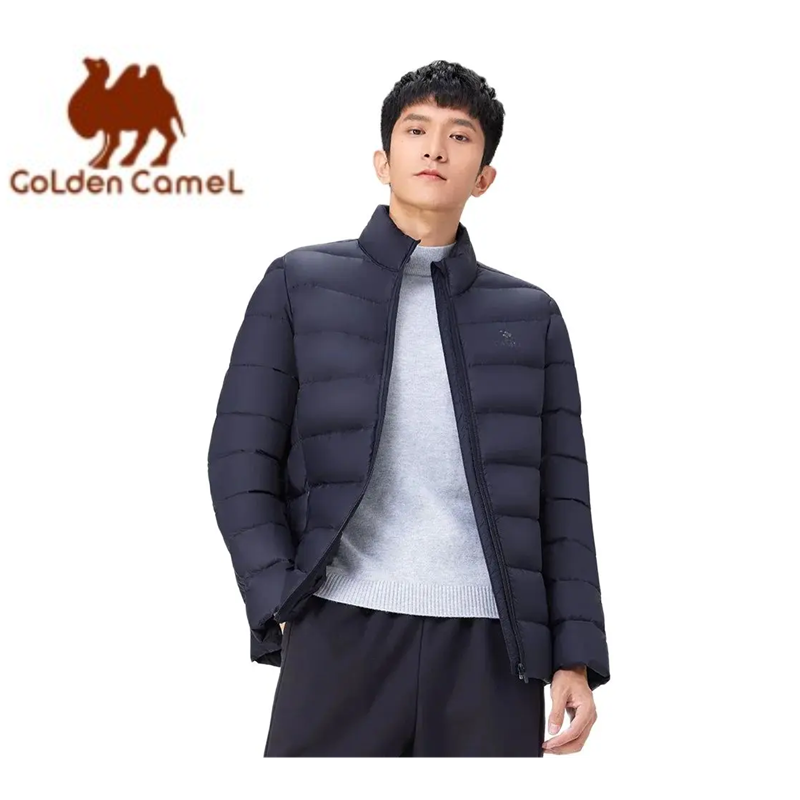 골든 캐멀 다운 재킷 남녀 겨울 코트 가벼운 트렌디 플 - Winter Clothing Hiking 리뷰 및 가격